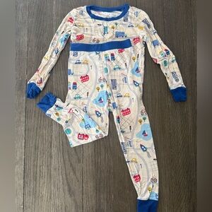 Kids' Playful Print Pajama Set